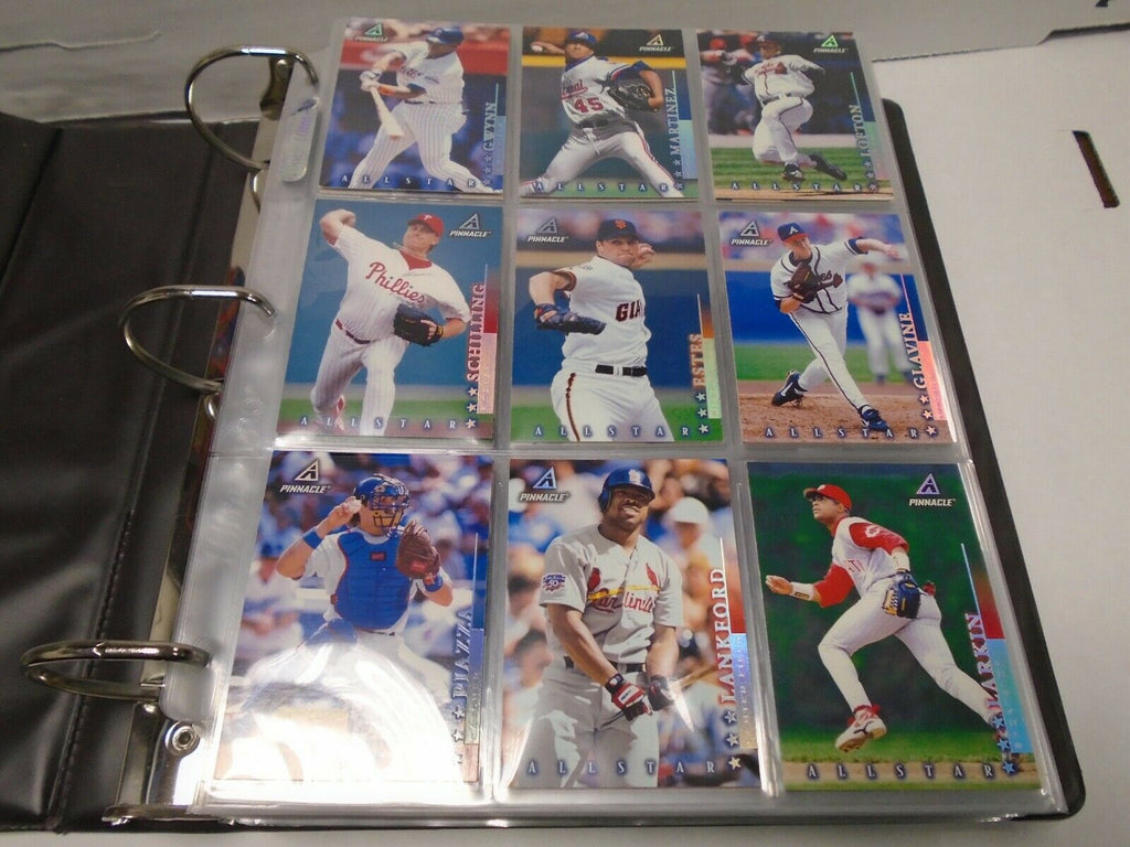 1998 Baseball Pinnacle Complete 1-200 & Pinnacle Plus 1-200 Card Sets 121619AMCS