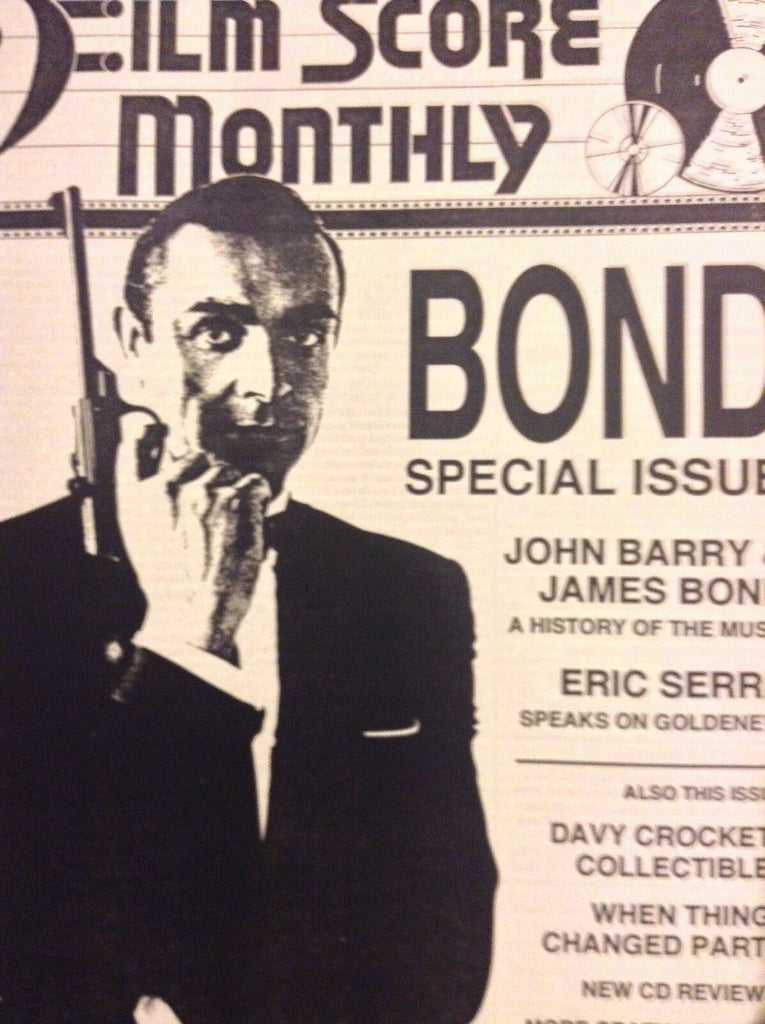 Film Score Monthly Magazine John Barry & James Bond november 1995 071718nonrh
