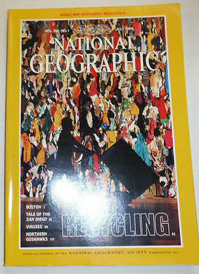 National Geographic Magazine Recycling San Diego July 1994 121314R2