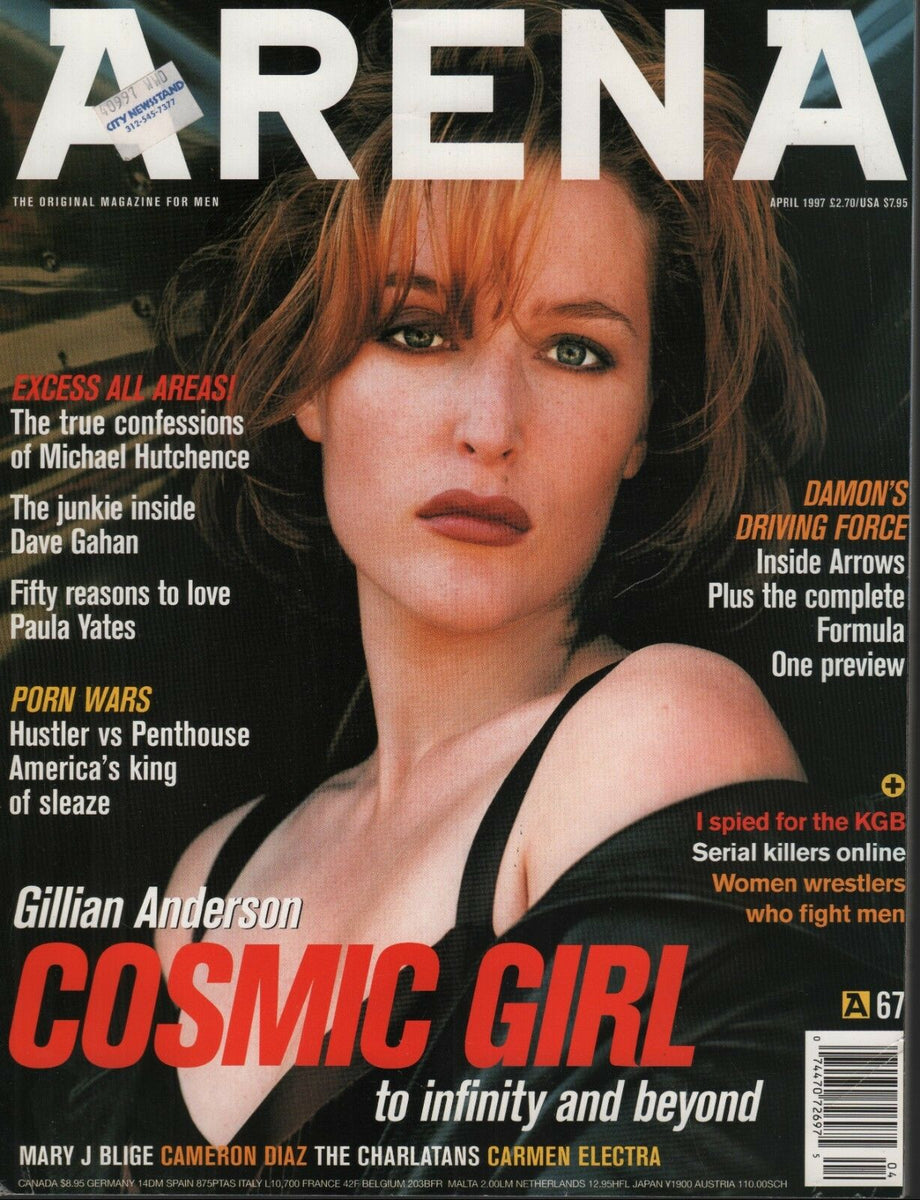 Arena Magazine April 1997 Gillian Anderson Cameron Diaz Carmen Electra –  mr-magazine-hobby