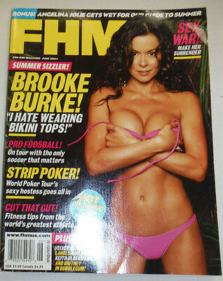 FHM Magazine Brooke Burke & Landi Swanepoel June 2004 NO ML 121614R2