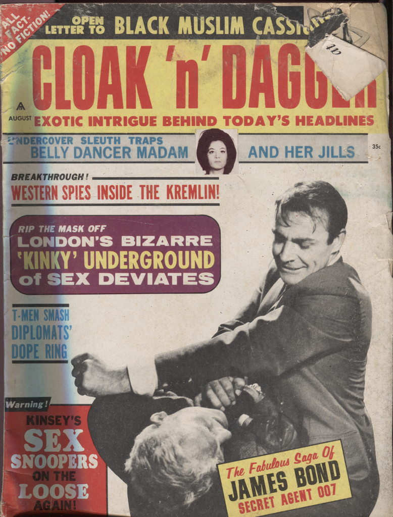 Clock n Dagger August 1964 James Bond Cassius Clay Muhammad Ali 041020DBE