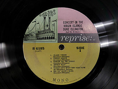 Concert in the Virgin Islands Duke Ellington 33RPM EX 120415 TLJ