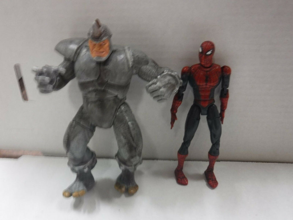 Spiderman and Rhino 6" /7" Marvel Comics 013117DBE