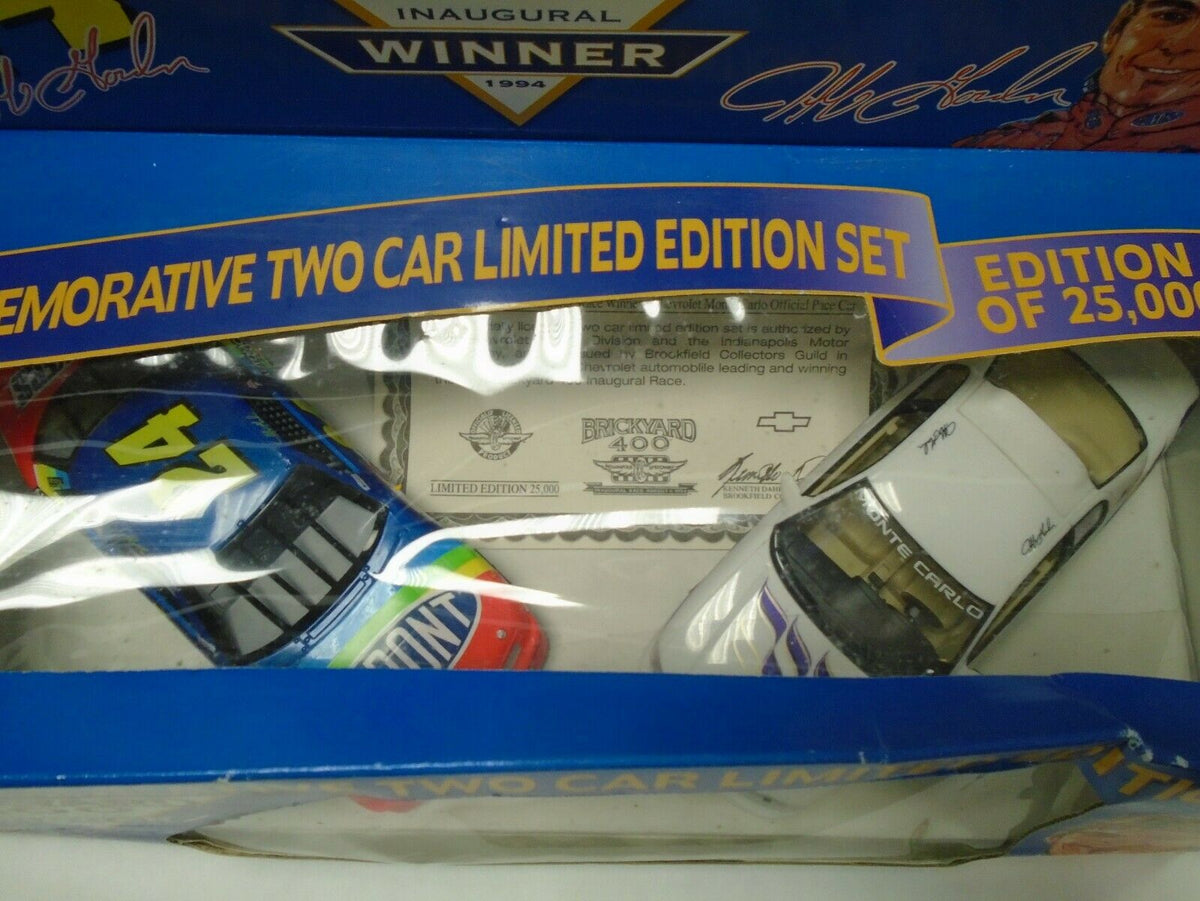 Set 1/24 Lionel NASCAR 2024-1994, Kyle Larson E Jeff Gordon, Brickyard 400, Nuovo