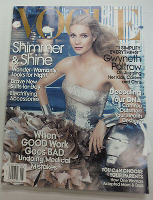 Vogue Magazine Gwyneth Paltrow & Decoding DNA May 2008 NO ML 070215R2