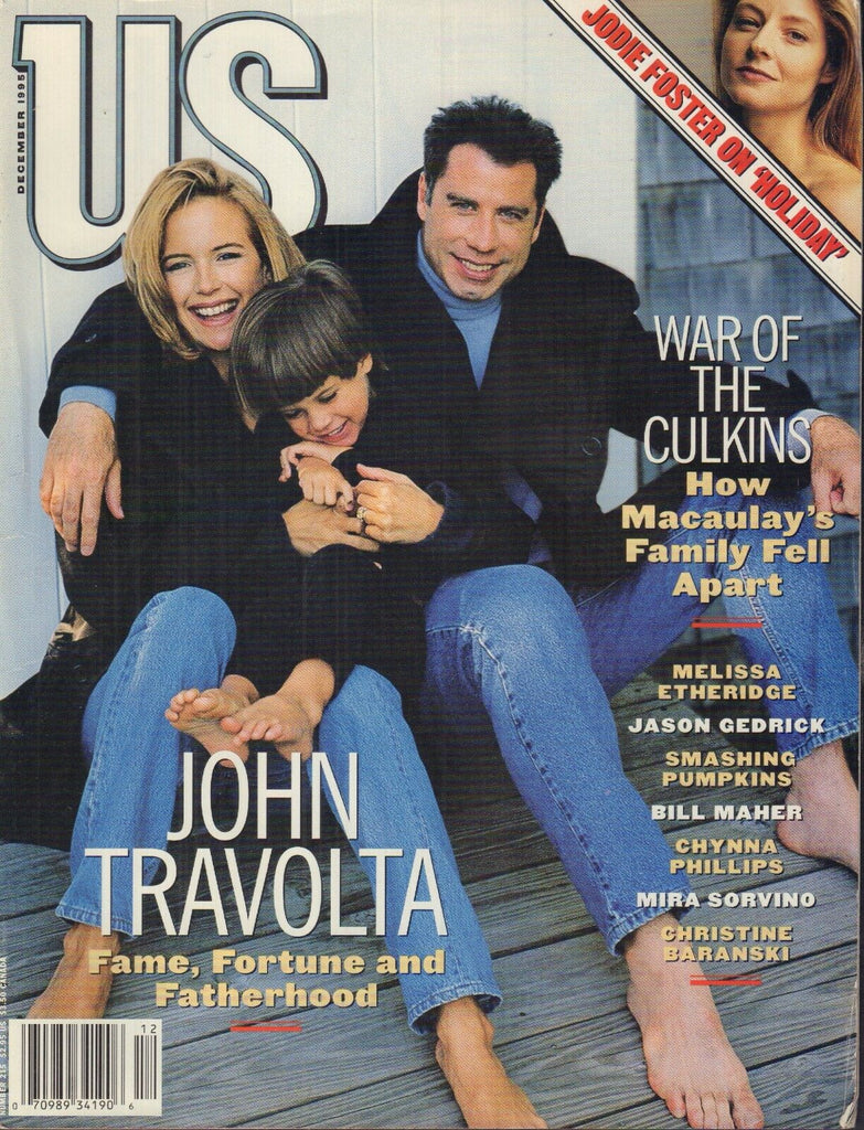 US Magazine John Travolta Macaulay Culkins December 1995 NO ML 012918nonr