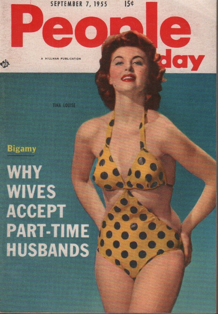 People Today September 7 1955 Tina Louise Cheesecake Pin Up 092418ame