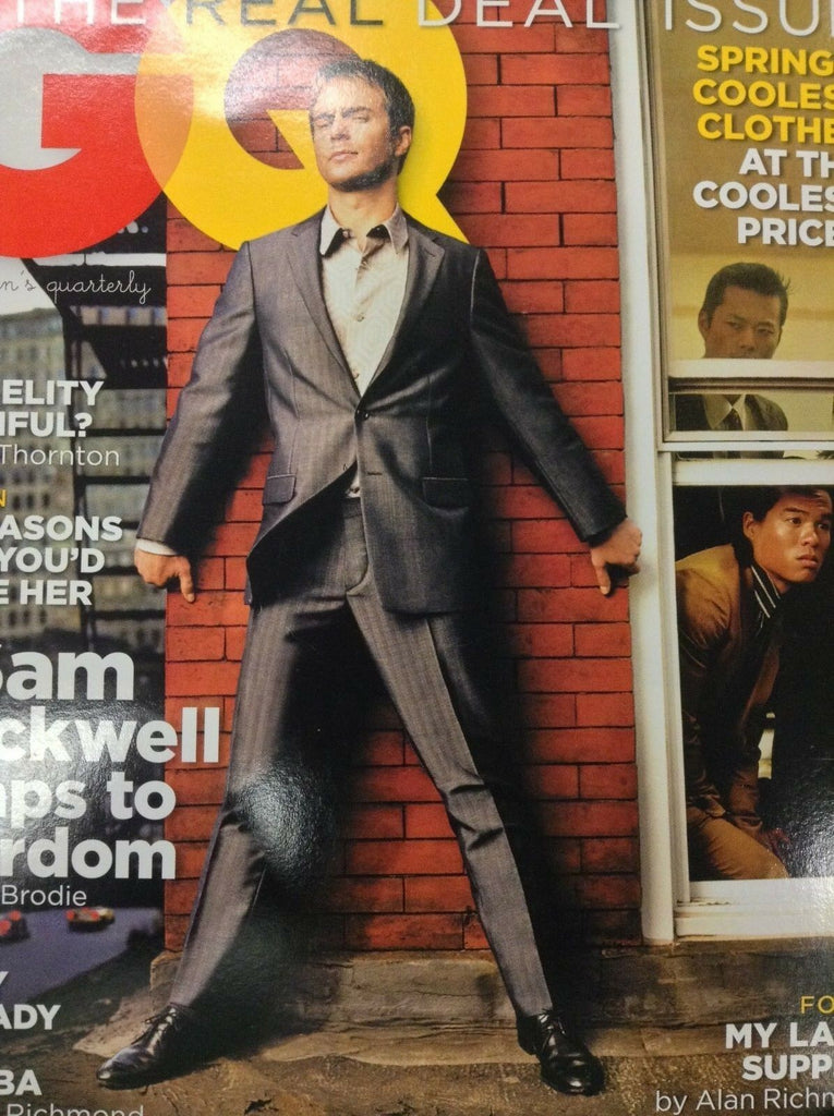 GQ Magazine Sam Rockwell Leaps To Stardo February 2003 011619nonr