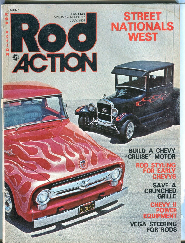 Rod Action Magazine July 1975 Vega Steering GD No ML 031417nonjhe