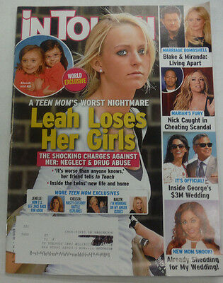 InTouch Weekly Magazine Teen Mom Leah & Mariah Carey October 2014 060515R