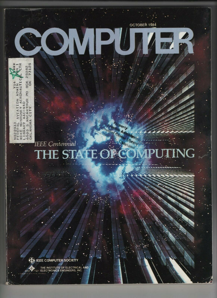 IEEE Computer FAA Mag The State Of Computing October 1984 040520nonrh