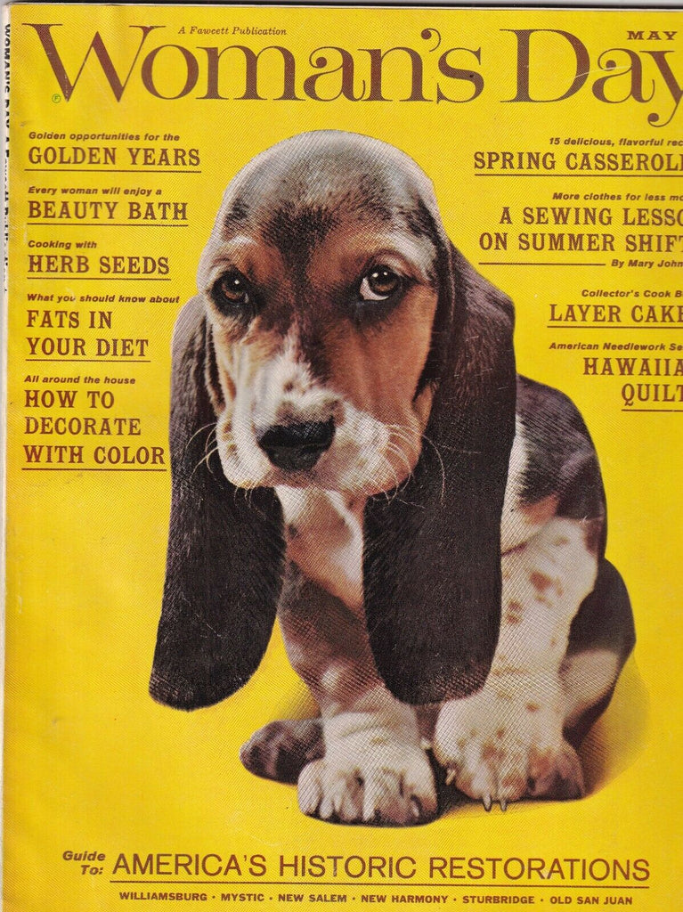 Woman's Day Mag America's Historic Restroations May 1963 100819nonr