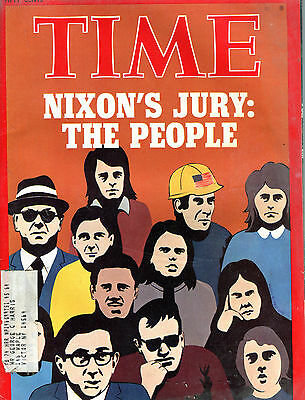 Time Magazine November 12 1973 Nixon's Jury The People VG 071616jhe
