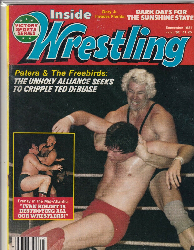 Inside Wrestling Ken Patera The Freebirds Ivan Koloff September 1981 062219nonr