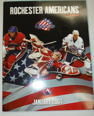 Rochester Americans Magazine AHL & Cunneyworth January 2004 122214R2