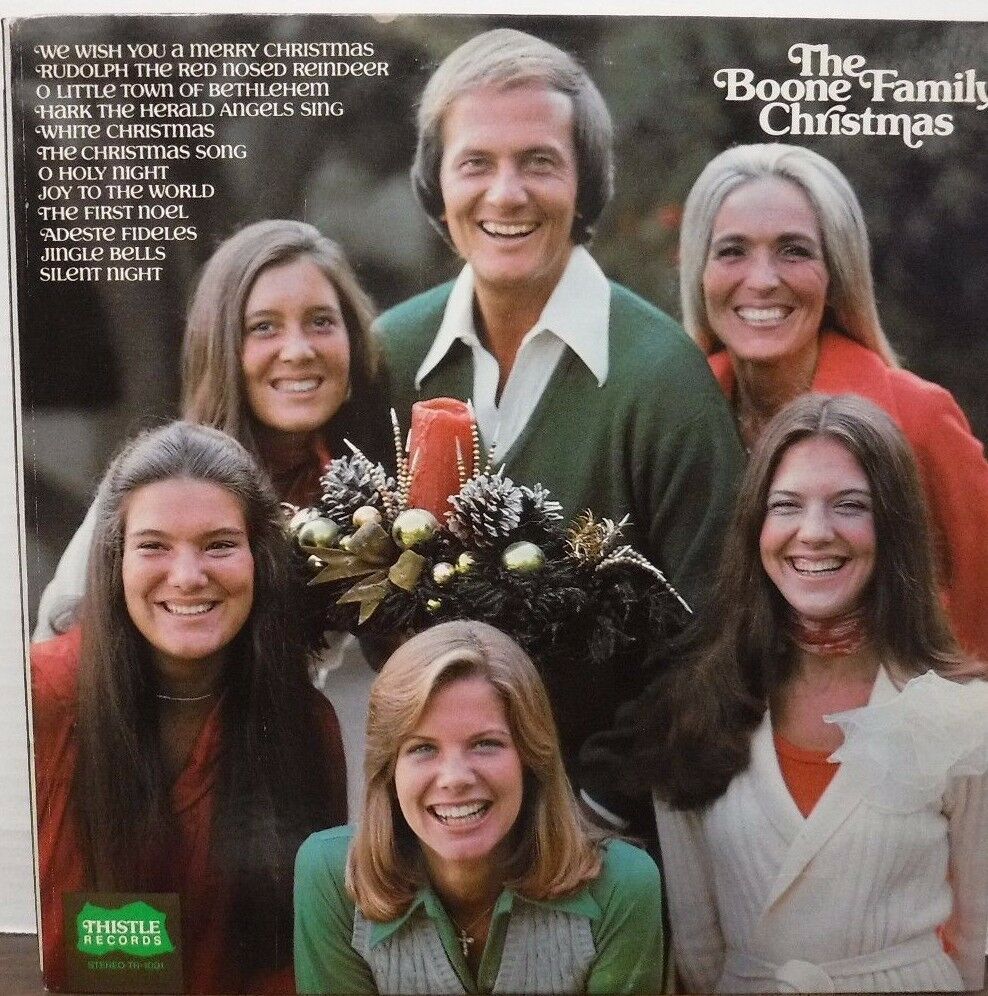 The Boone Family Christmas 33RPM TR1001 121816LLE