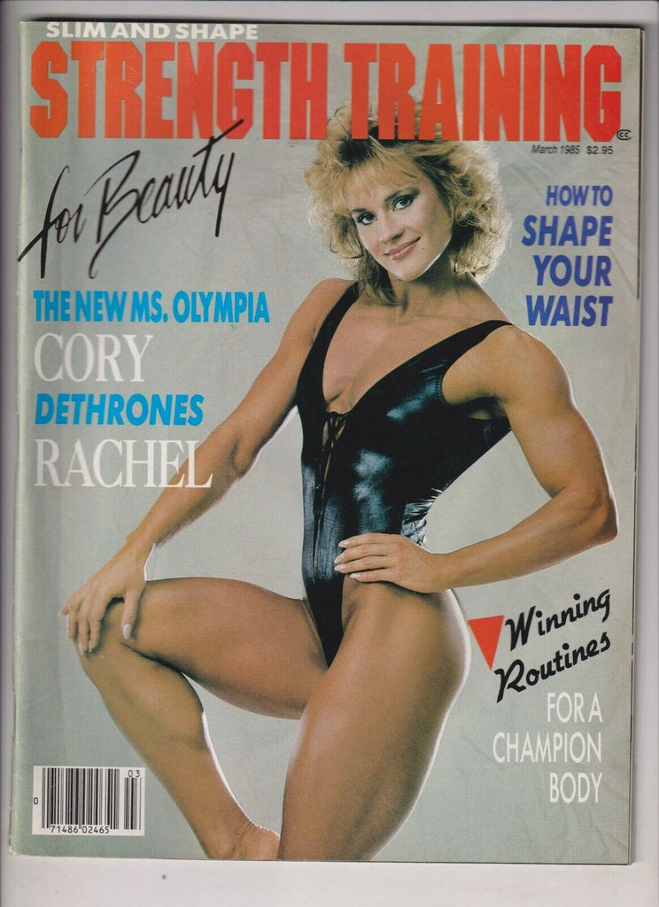 Strength Training Mag Rachel McLish Cory Everson March 1985 121119nonr