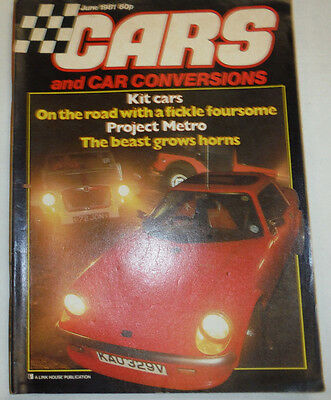 Cars Magazine Kit Cars & Project Metro June 1981 022615r2