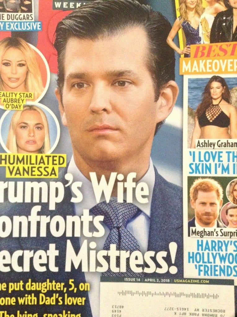 Us Weekly Magazine Trump's Wife Confronts Mistress April 2, 2018 012419nonrh