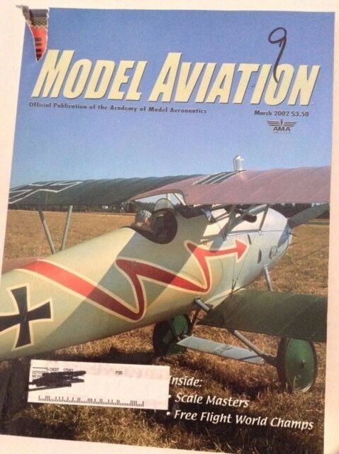 Model Aviation Magazine Sale Masters Free Flight World March 2002 041417nonrh