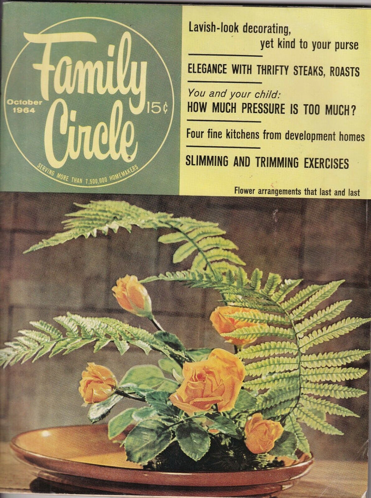 Family Circle Mag How Much Pressure Is Too Much October 1964 082819nonr