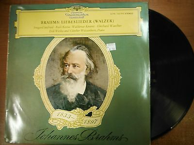 33 RPM Vinyl Johannes Brahms Liederabend OP52Deutsche Grammophon138792 030515SM