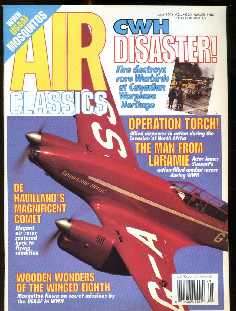 Air Classics Magazine May 1993 De Havilland's Comet Ex No ML 120516jhe