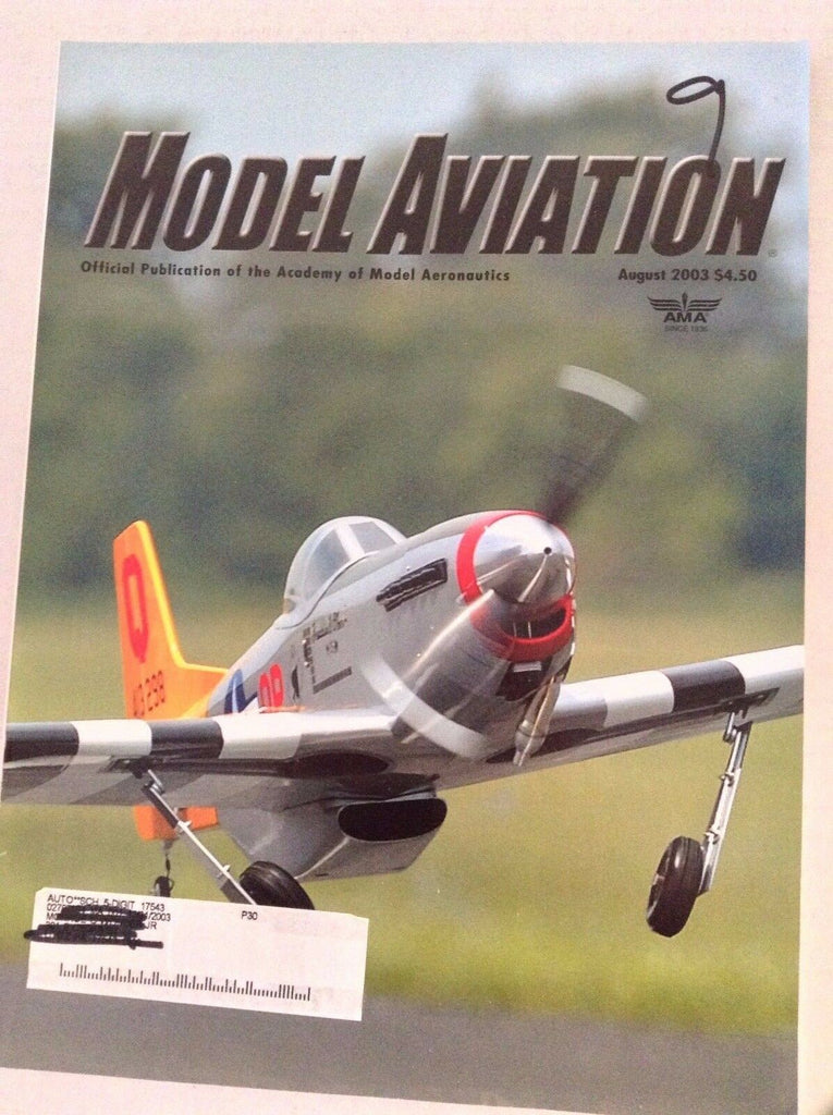 Model Aviation Magazine F-86D Sabre Electric ARF August 2003 041417nonrh