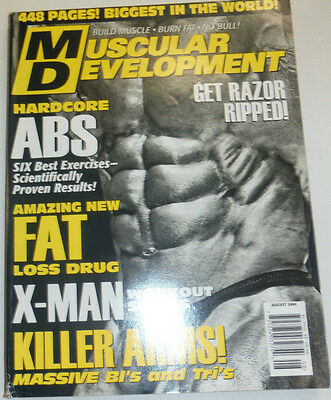 Muscular Development Magazine Get Razor Ripped August 2006 112514R
