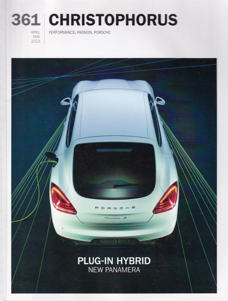 Christophorus Magazine Plug In Panamera Hybrid April/May 2013 021219nonr