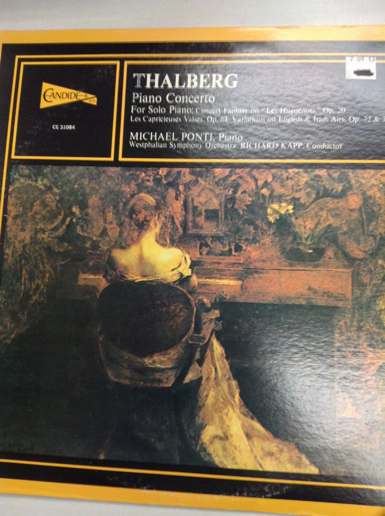Sigsmond Thalberg Piano Concerto Candide CE31084 33RPM 030617RR
