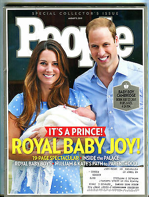 People Magazine August 5 2013 Royal Baby Joy! EX 081116jhe