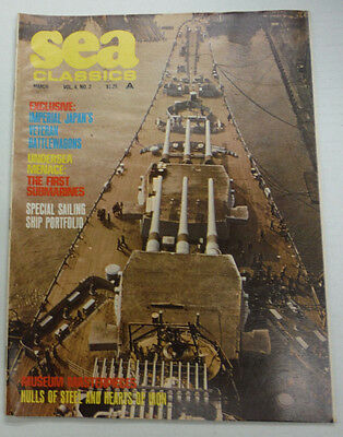 Sea Classics Magazine Imperial Japan's Veteran Battlewagons March 1971 070115R
