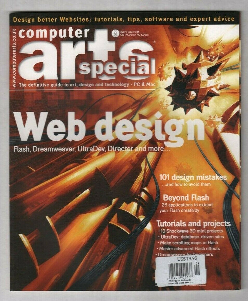 Computer Arts Special UK Mag Web Design Special 2001 No.24 011520nonr