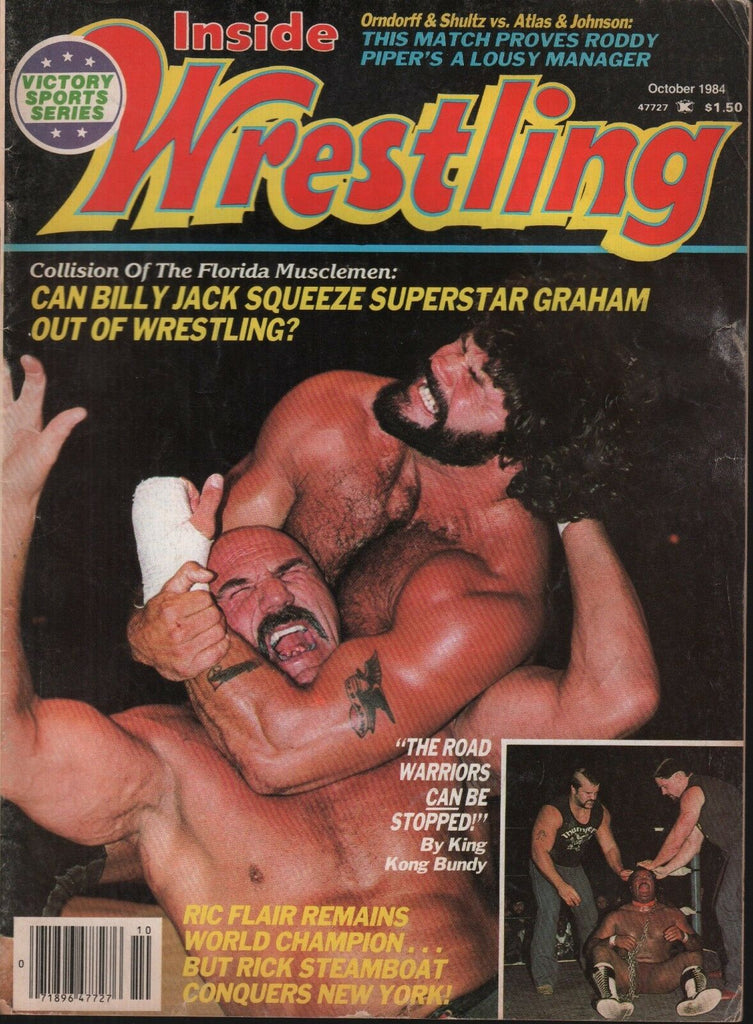 Inside Wrestling March 1984 Junkyard Dog Jake Roberts Dusty Rhodes 101518ame3