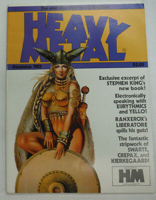 Heavy Metal Magazine Speaking With Eurythmics And Yello December 1983 060315R2