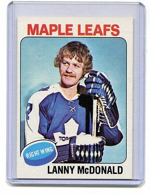1975-76 Topps #23 Lanny McDonald Maple Leafs Nice Card jh17