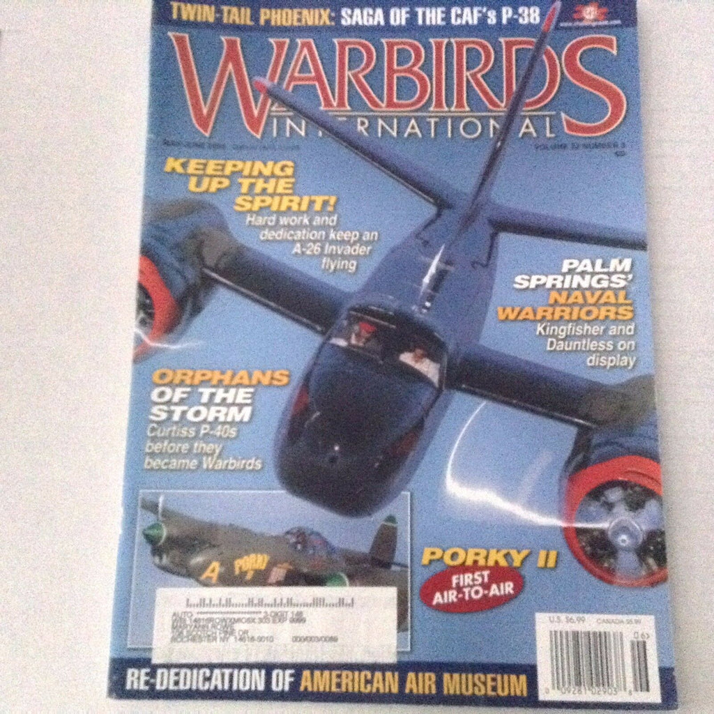 Warbirds Magazine A26 Invader Curtiss P40s May/June 2003 062517nonrh