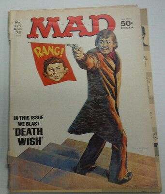 Mad Magazine Death Wish April 1975 070615R