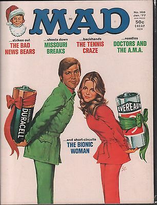 Mad magazine no.188 January 1977 Appears to be complete VG 121115DBE2