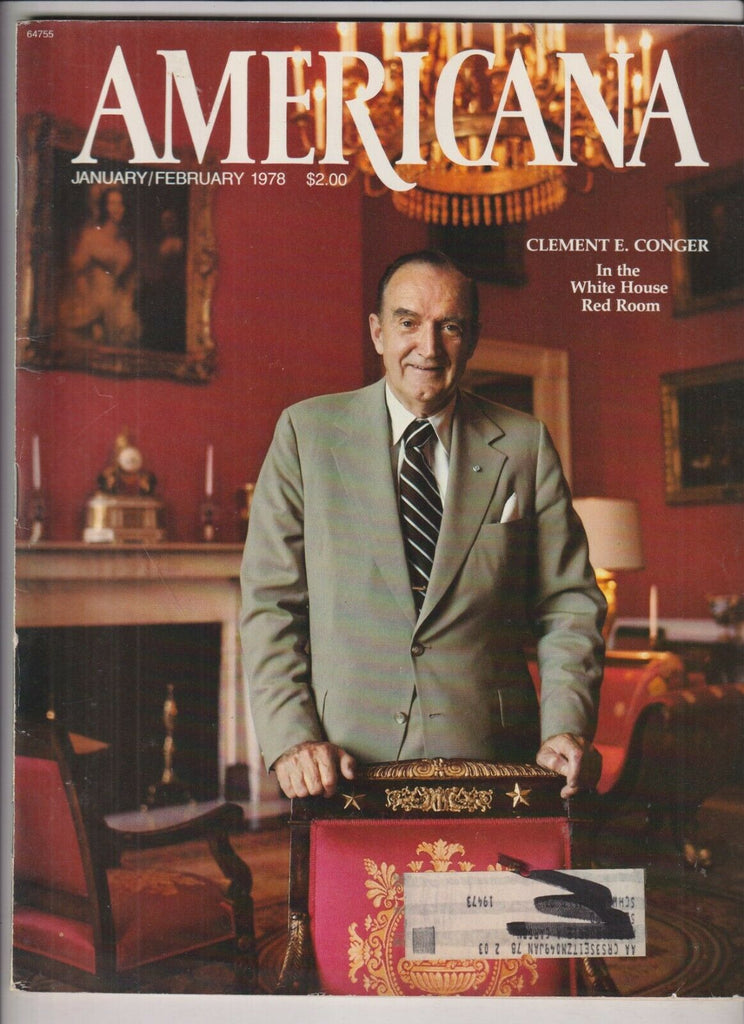 Americana Mag Clemente E. Conger At White House Jan/Feb 1978 033120nonrh