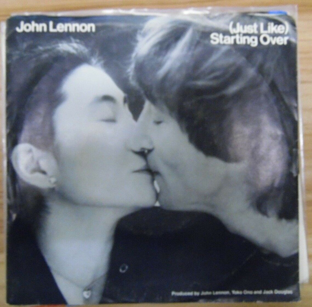 John Lennon Starting Over Lenono Geffen GEF 49604 7"/45rpm 021518DB45
