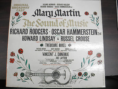 Mary Martin, Rodger & Hammerstein's Sound of Music 33 RPM VINYL VG+ 010616 TLJ