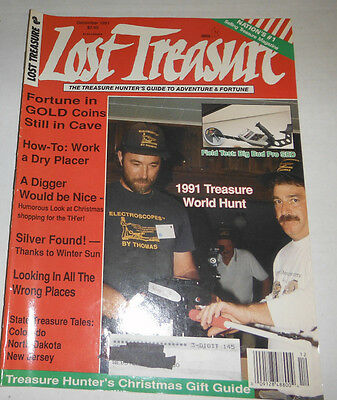 The Lost Treasure Magazine Fortune In Gold Coins December 1991 071714R1
