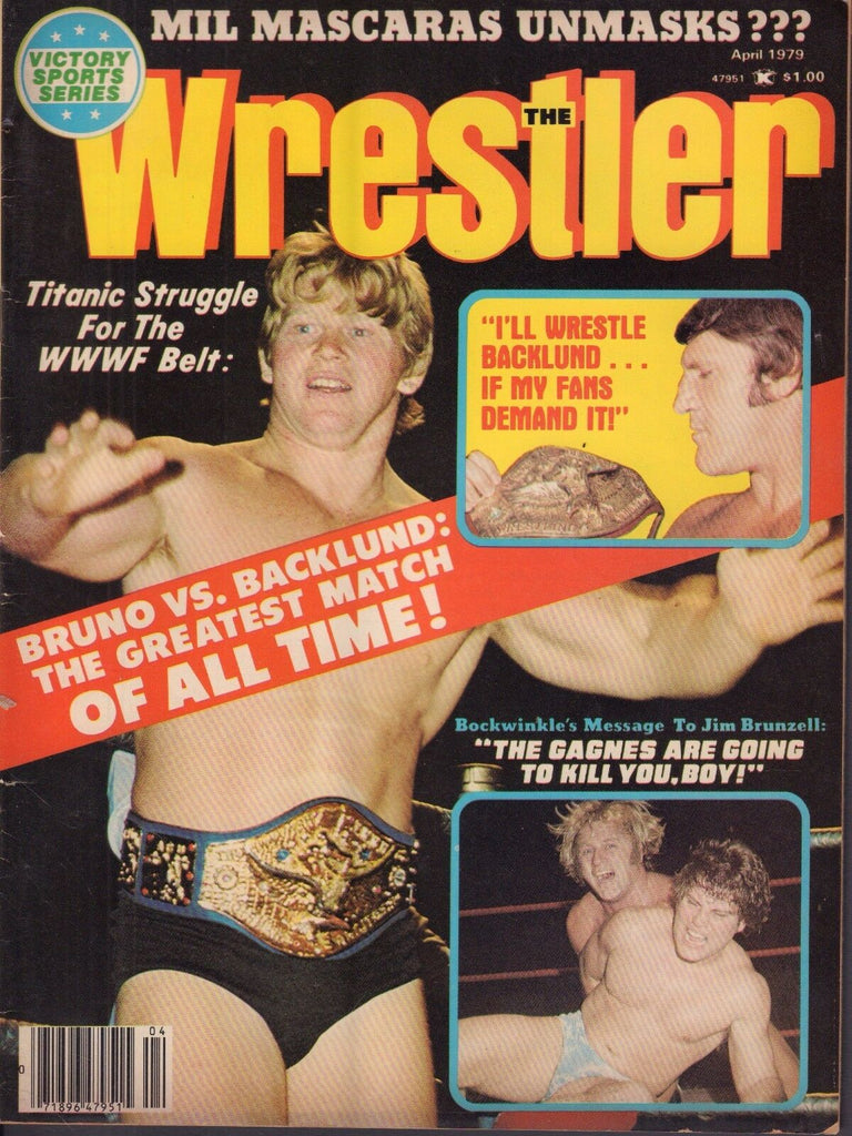 Wrestling Monthly April 1979 Bruno Sammartino, Bob Backlund 040717nonDBE2
