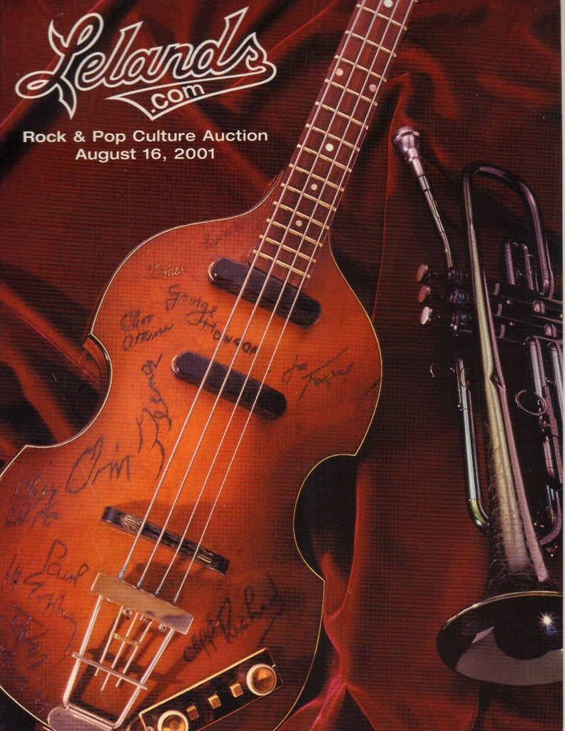 Leland's.com Rock Pop Culture Auction Catalog 2001 080417nonjhe