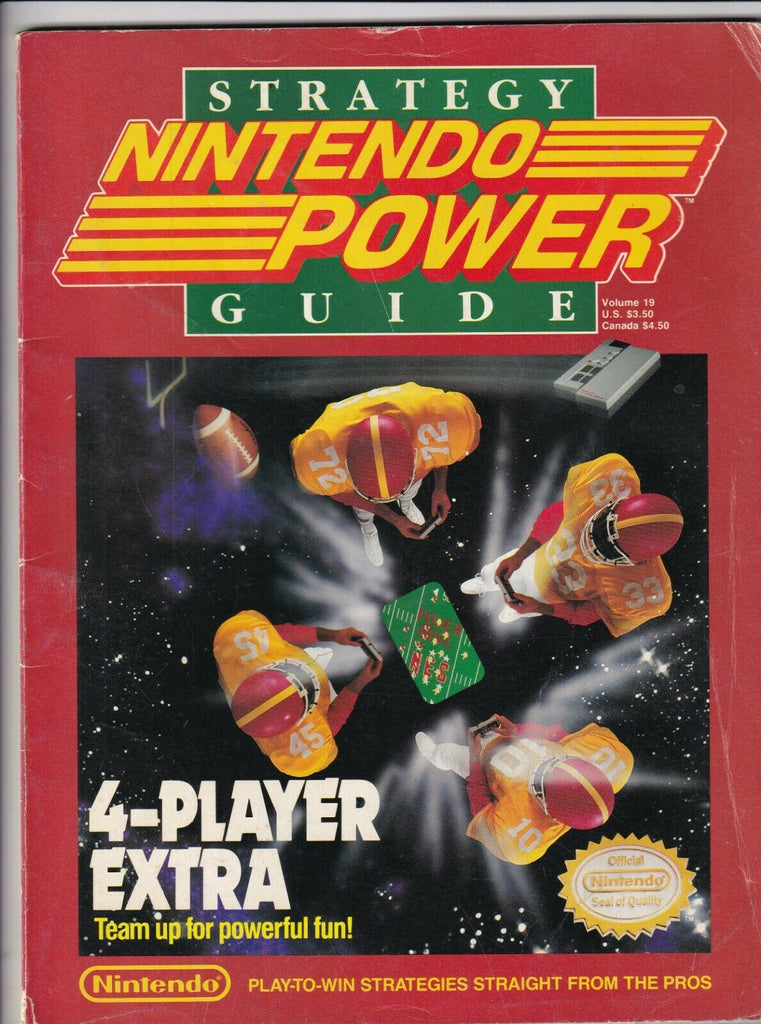 Nintendo Power Strategy Guide Mag 4 Player Extra 1990s 080719nonr