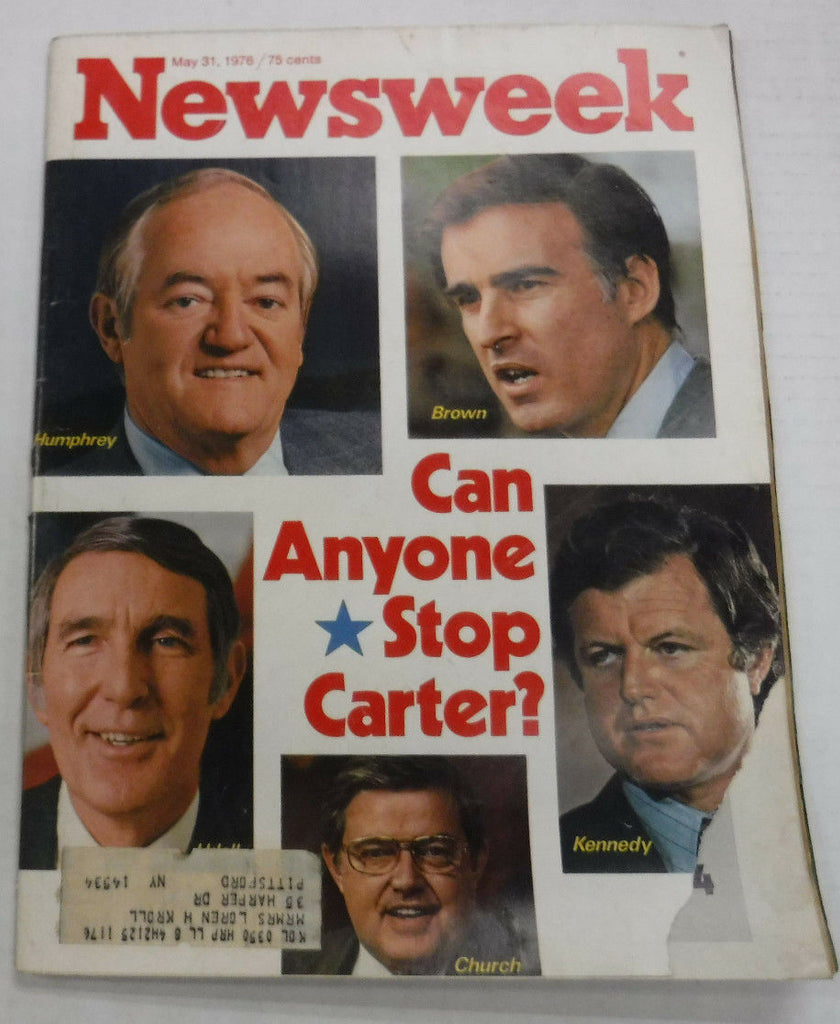 Newsweek Magazine Humphrey & Ted Kennedy May 31, 1976 100716R