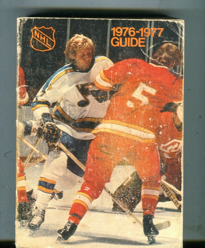 1976-1977 NHL Hockey Guide GD 060117nonjhe